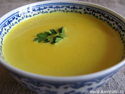 Протертый суп из цветной капусты