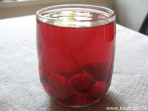 Компот из вишни