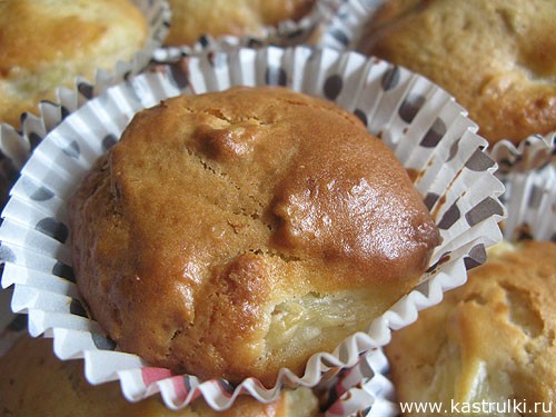 Кексы с ананасами