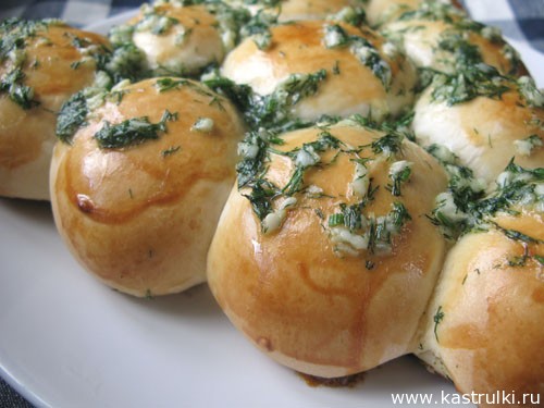 Чесночные булочки
