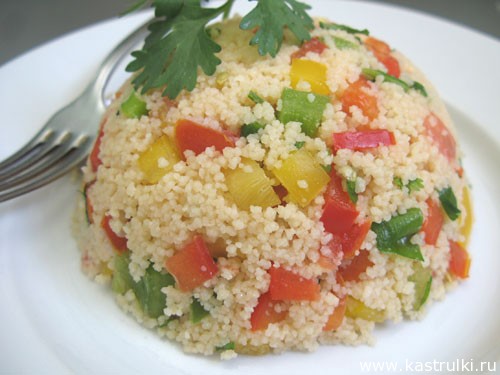Кускус с овощами